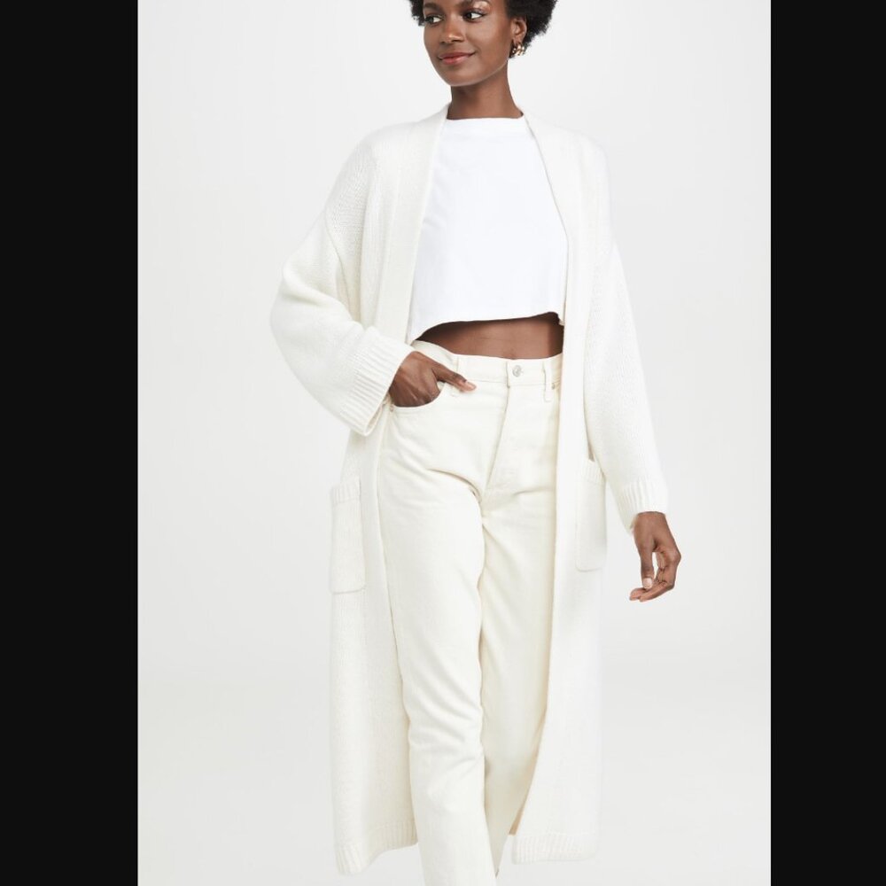 Sablyn long cashmere belted cardigan xs